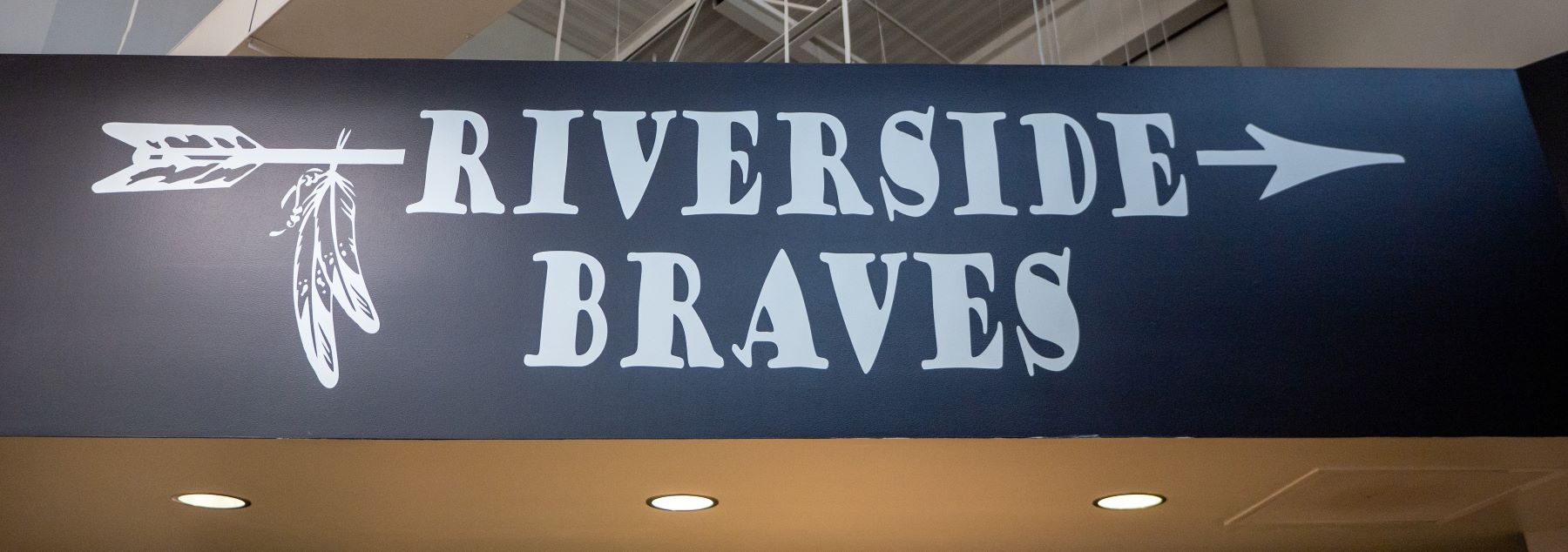 Riverside Braves sign